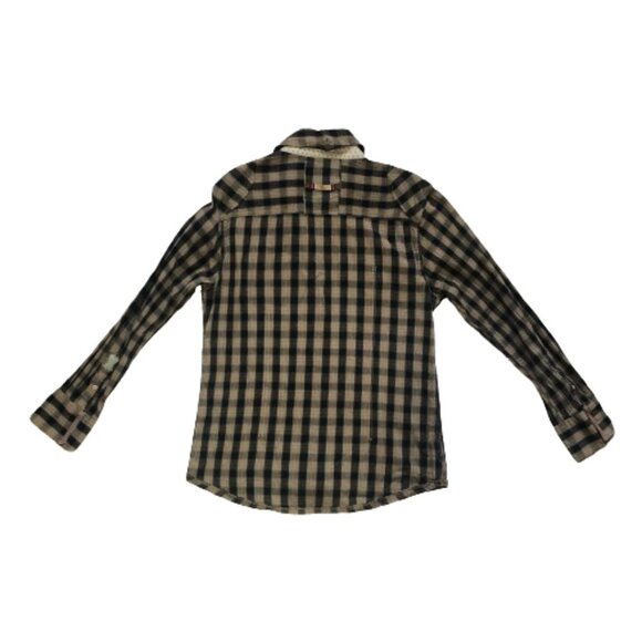 English Laundry Blaque label by Christopher Wicks 100% cotton checkered shirt - Picture 14 of 16